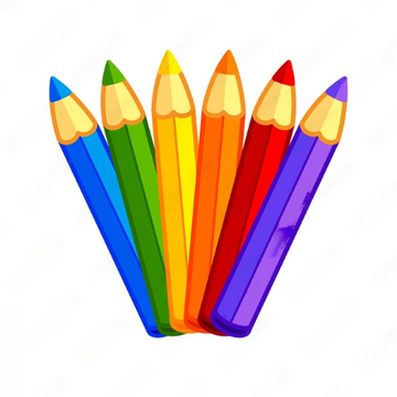 color pencils colored