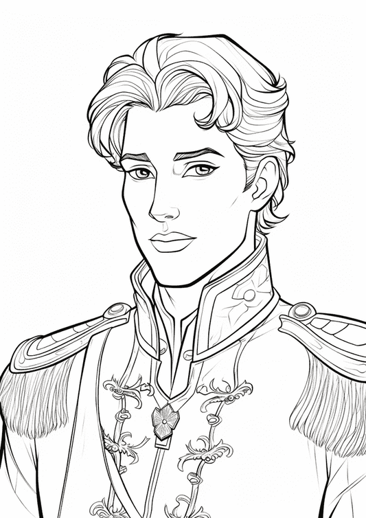 Prince Coloring Pages MyArtscape