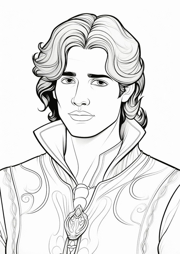 Prince Coloring Pages MyArtscape