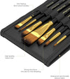 Pocket-Sized 7-Piece Paint Brush Set for Artists