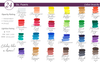 High-Quality 21ml Oil Paint Tubes - 24 Stunning Colors