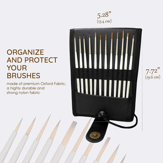 Fine point brushes