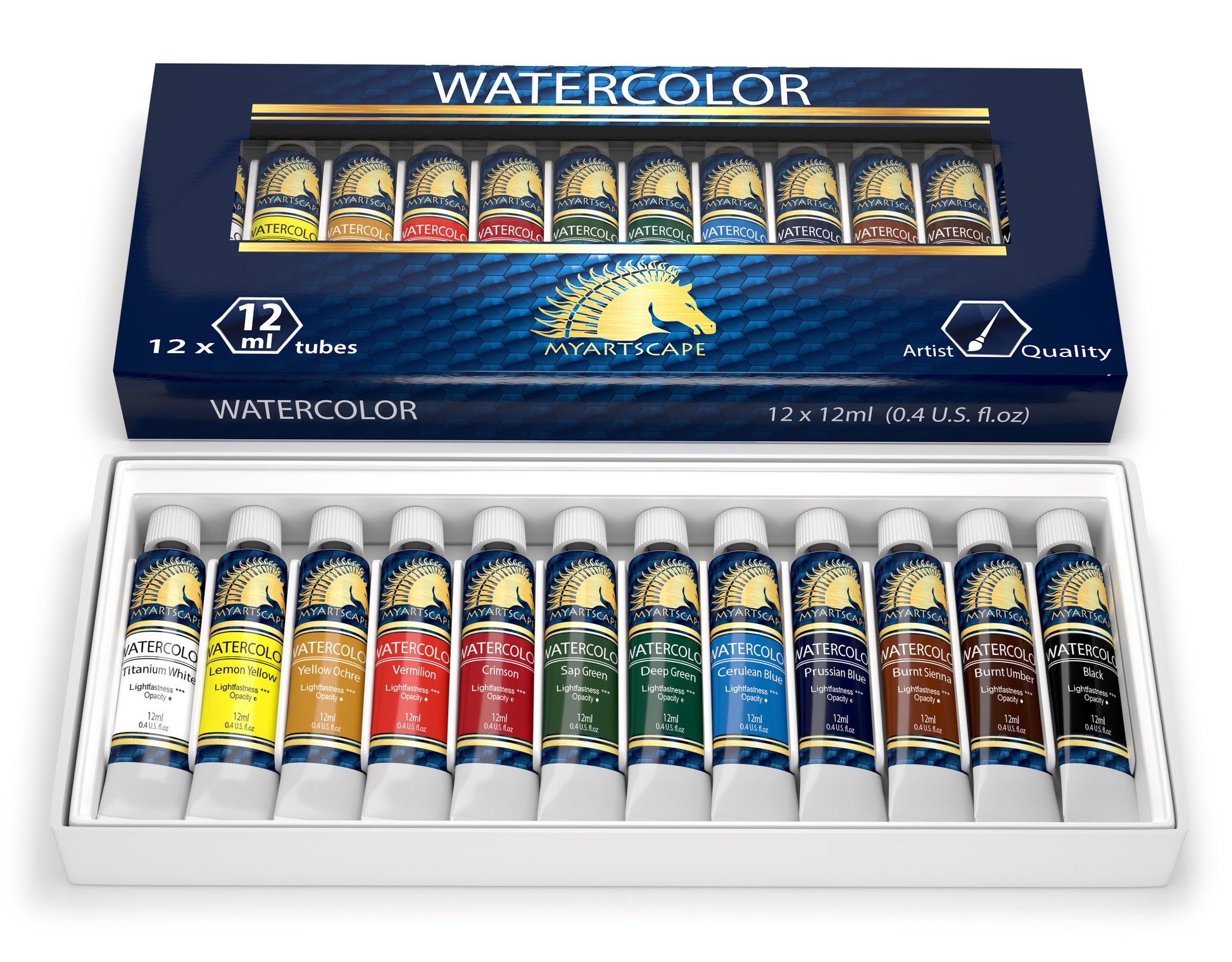 Watercolor Pen Set 12 Color Watercolor Painting Brush Learning Art Painting  Supplies, Don't Miss These Great Deals