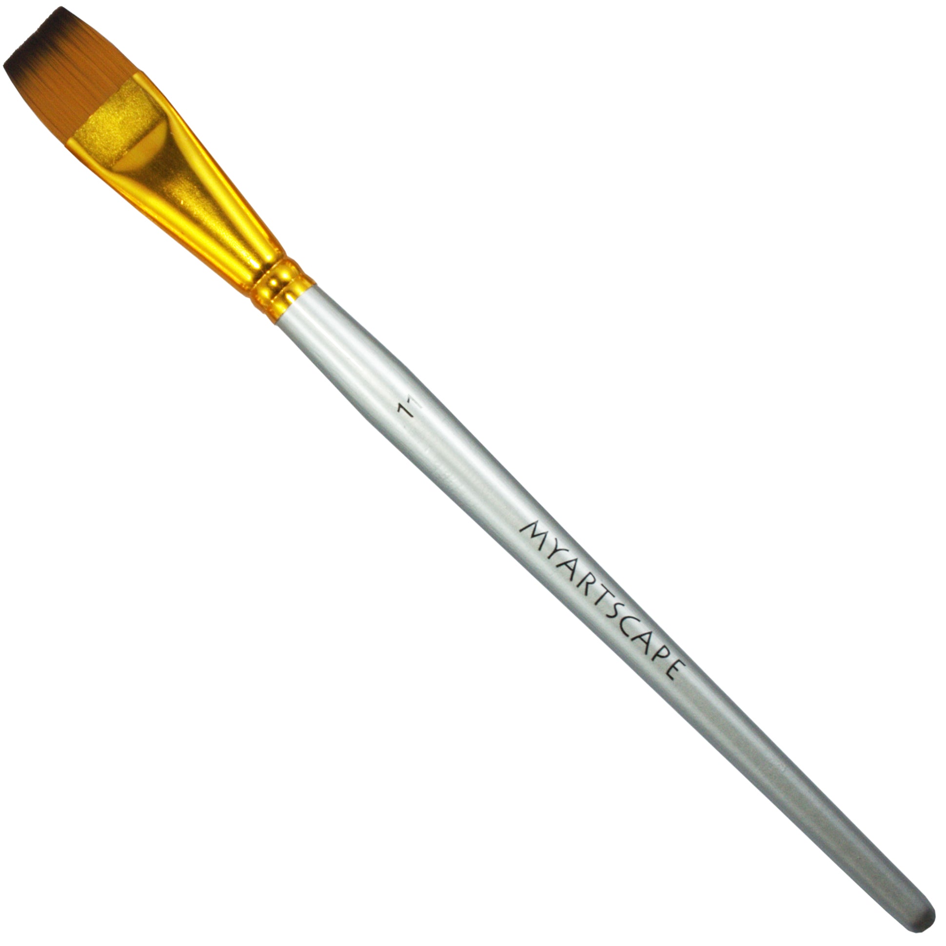 Taklon Synthetic Brush - Short Handle Replacement Brushes - MyArtscape