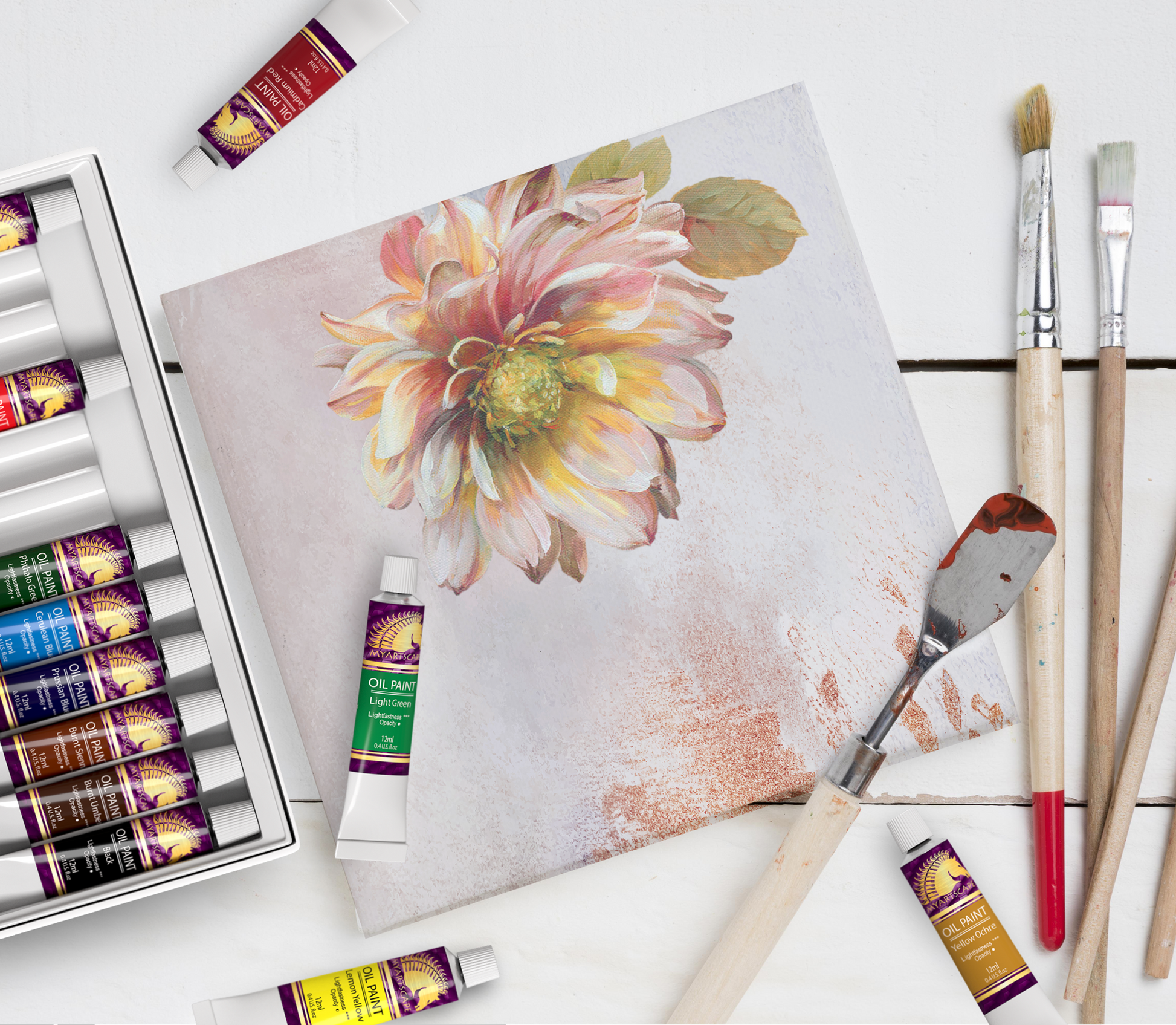 Unleash Your Artistic Potential with 24 Oil Paint Colors