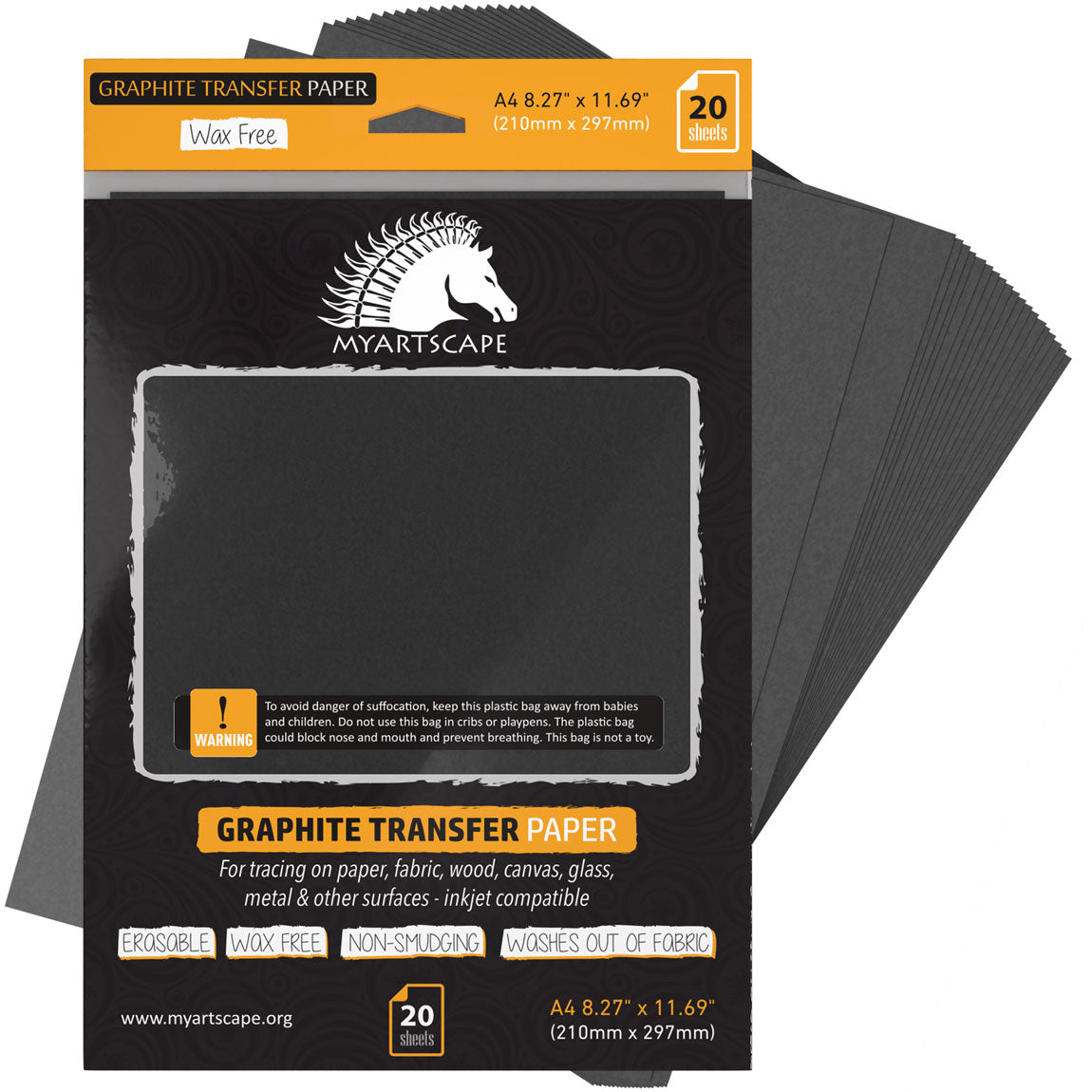 black transfer paper graphite